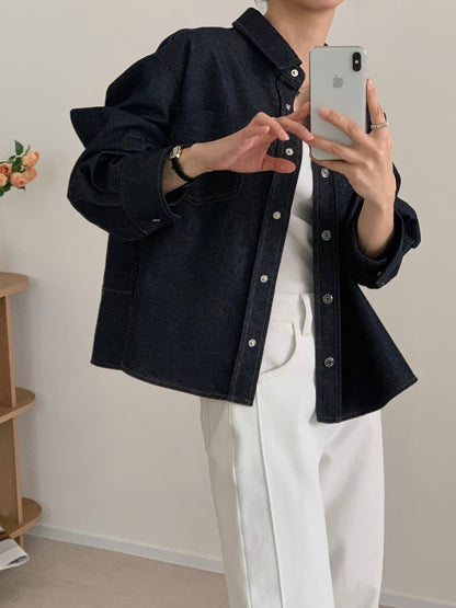 *Denim Shirt Jacket
