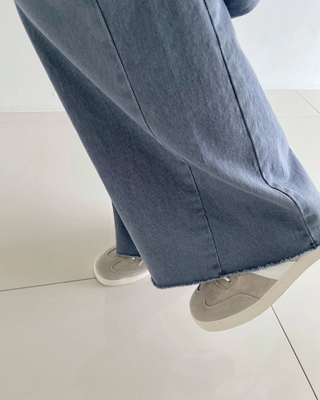 Banding Wide Cotton Pants (~9/5)