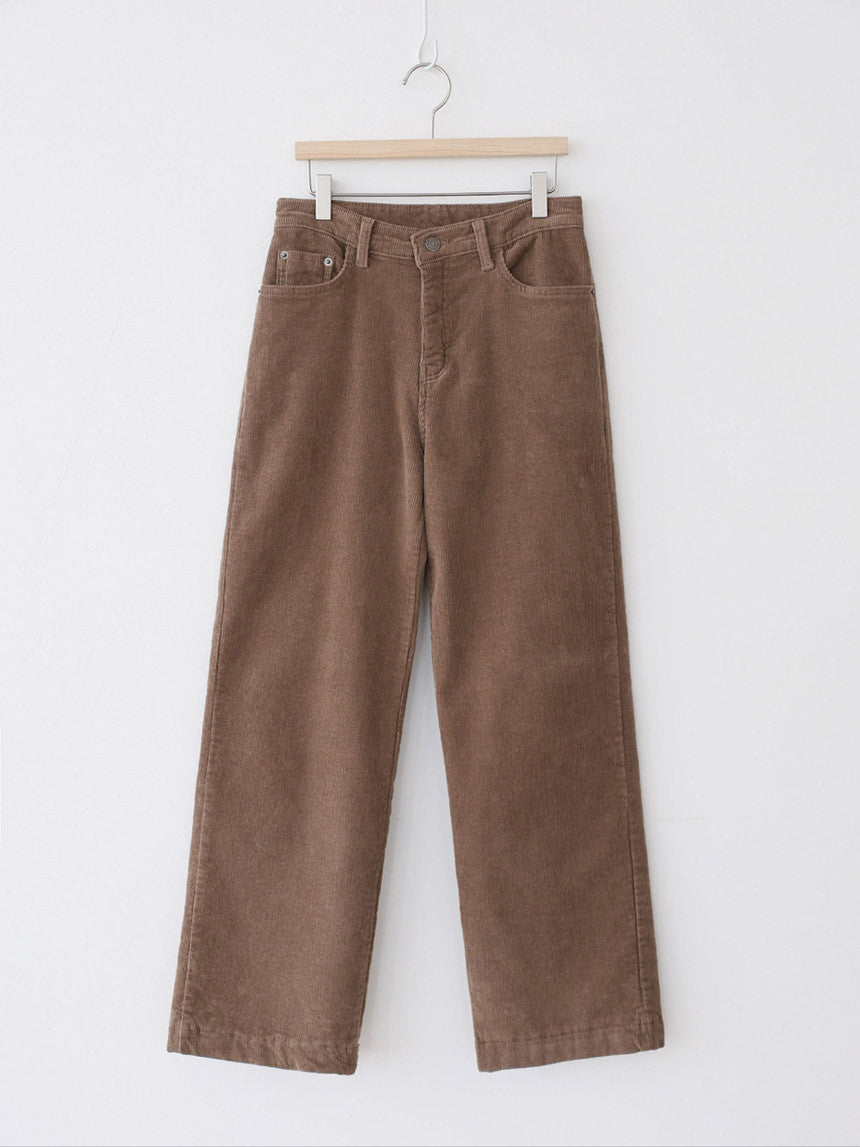 Semi Wide Corduroy Pants
