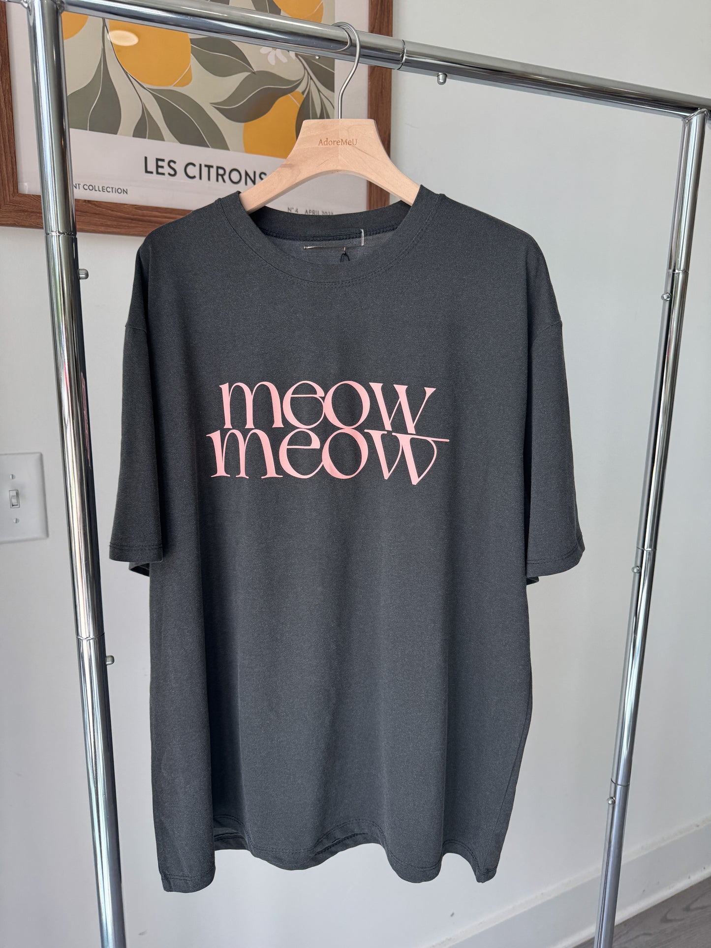 Meow Pigment Tee(~9/8)