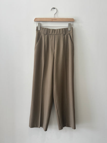 Simple Straight Banding Pants - AdoreMeU