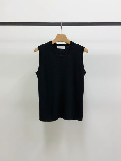 Sand U Neck Knit Tanktop(~7/29)