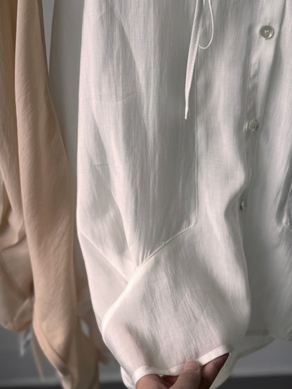 Tencel Hood Blouse