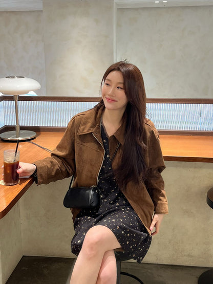 * Muhee Suede Jacket(차무희자켓)