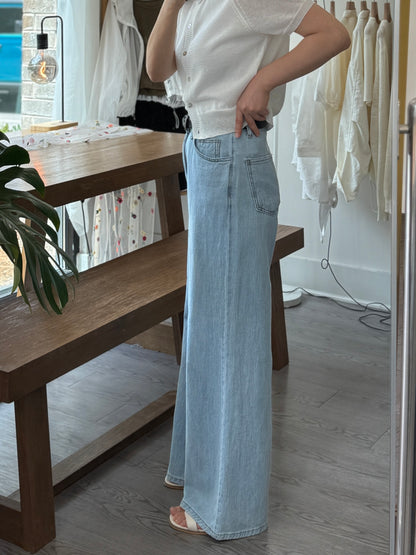 Breeze Wide Denim - AdoreMeU