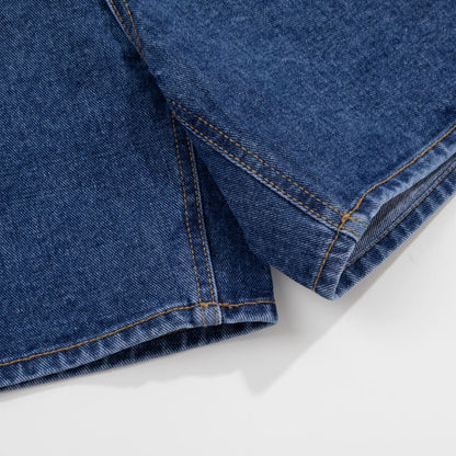 *  Simple Denim Shorts
