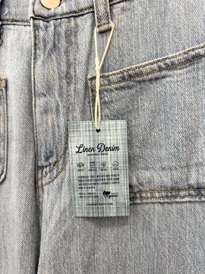 Front Pocket Linen Denim(~4/7)