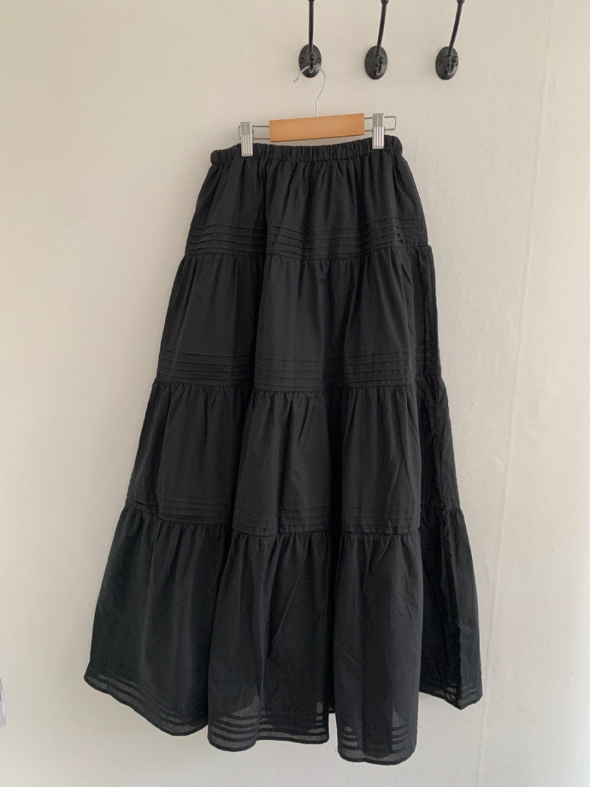*Tiered Frill Maxi Skirt