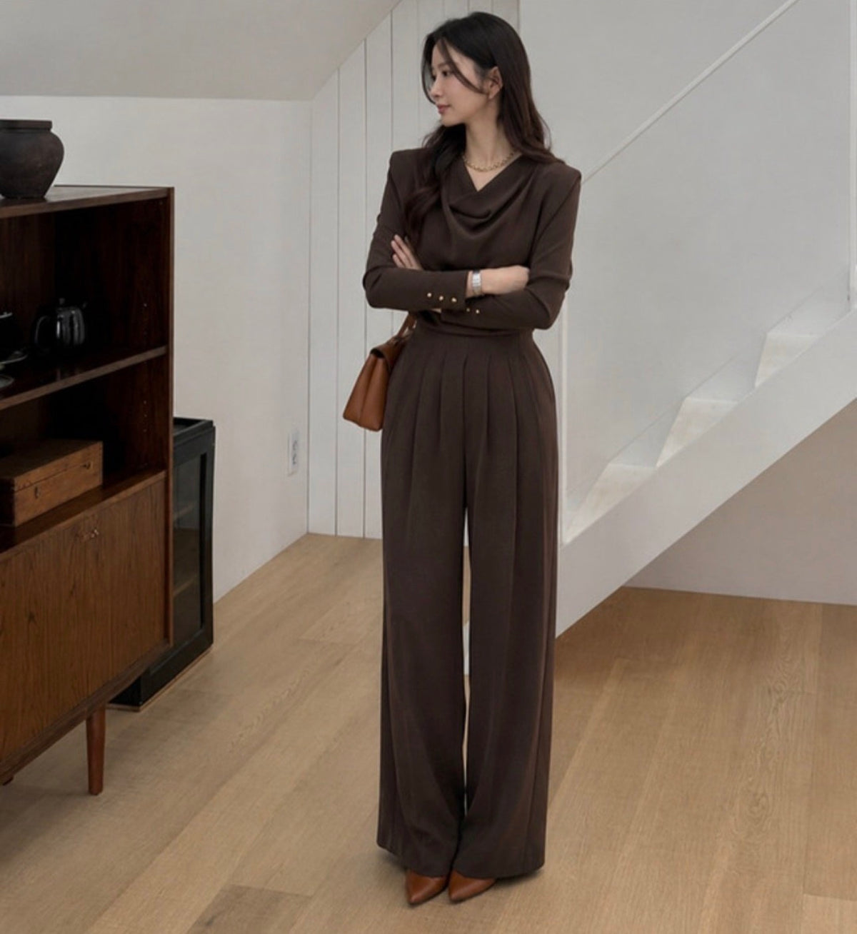 Three Pintuck Slacks(~9/22)
