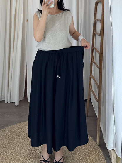 Wide Pintuck Pants(~7/4)
