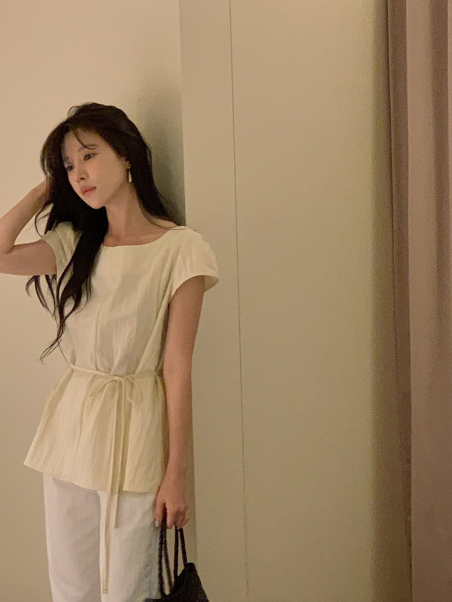 * Croa String Blouse