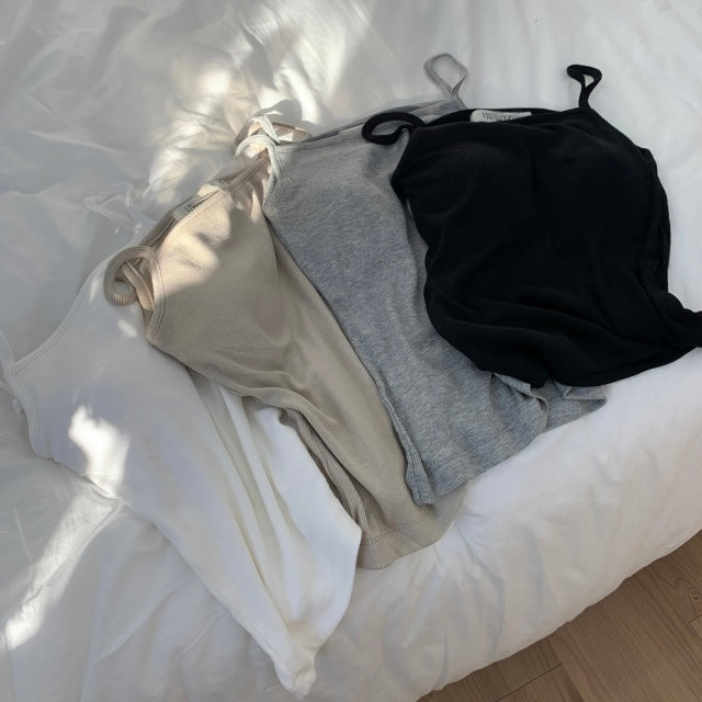 * Ribbed Padded Camisole