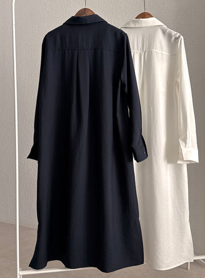 * Shirt Collar Dress