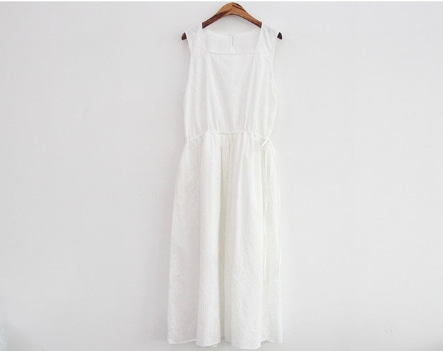 * Lace Square Neck Dress