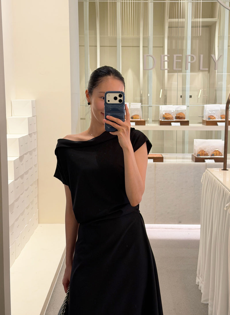 Boat Neck Dress