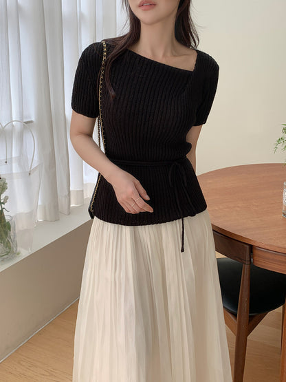 Boucle Short Sleeve Knit(~6/6)
