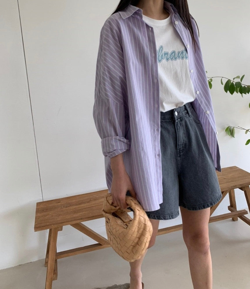 *Pastel Stripe Shirt