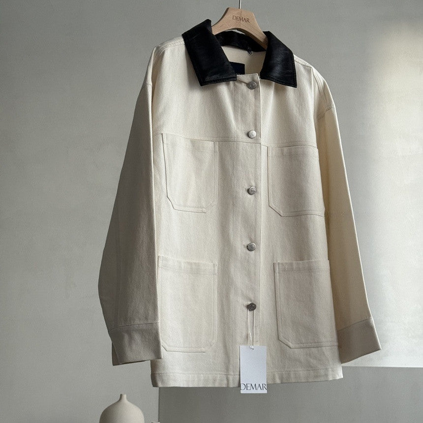 *탈착식 칼라 재킷