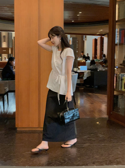 * Croa String Blouse