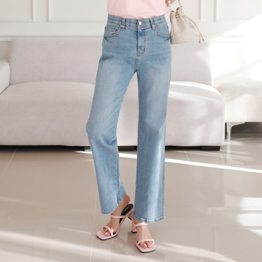 *Light Wash Denim Pants