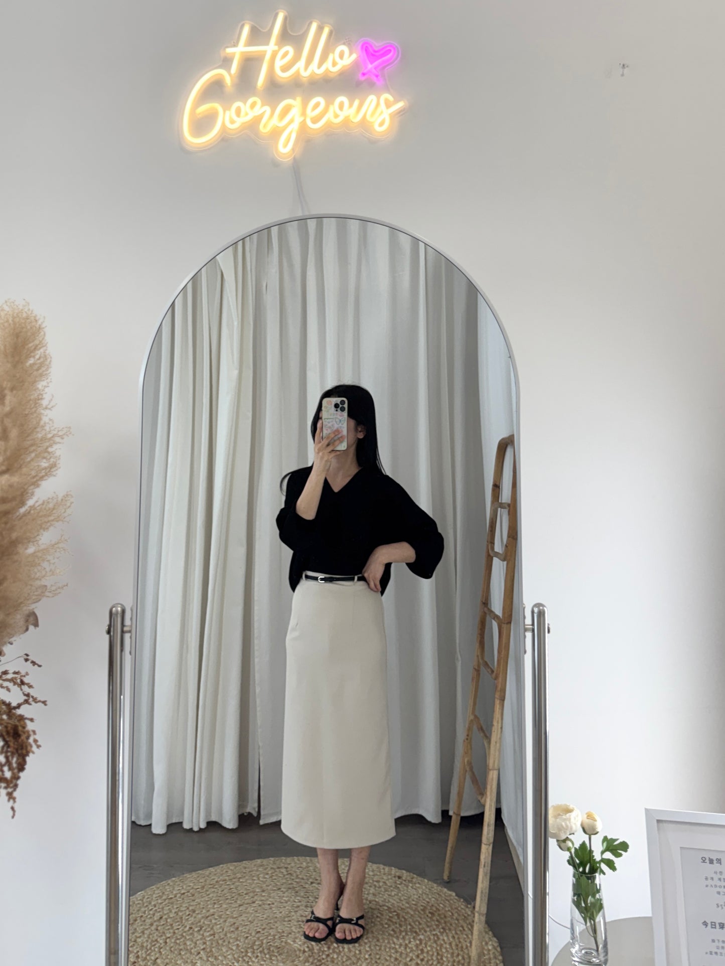 Norden Belt Detail Skirt(~3/30)