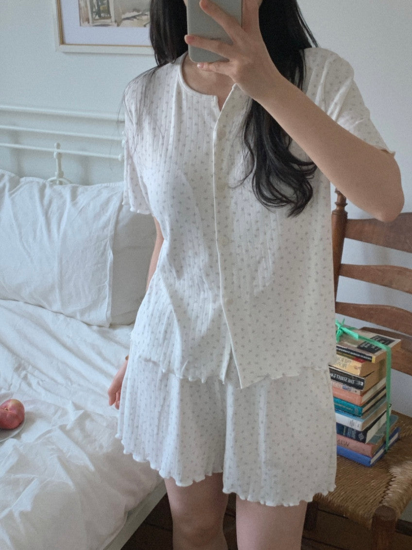 Ribbon Cap Pajama Set (~6/27)