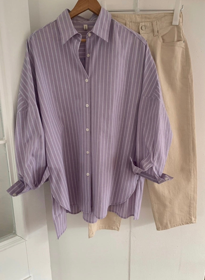 *Pastel Stripe Shirt