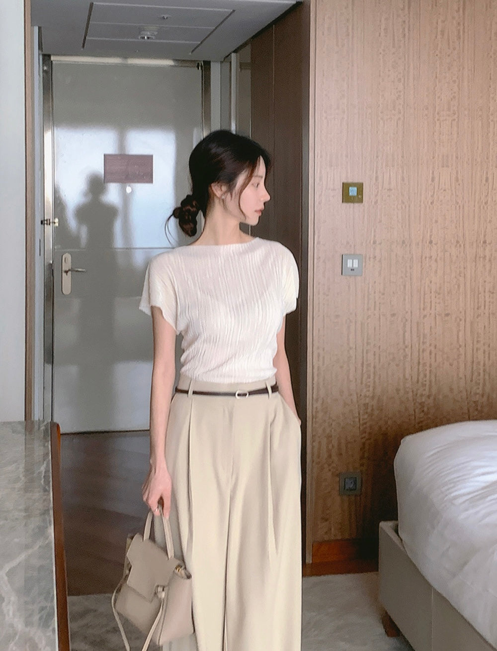 Pleated Blouse (~7/16)