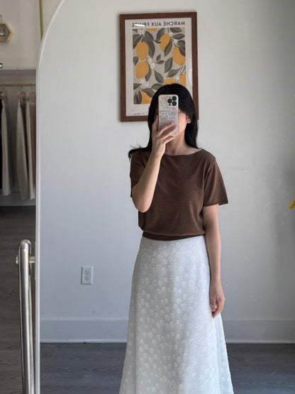 Roy Boatneck Knit Top(~9/1) - AdoreMeU