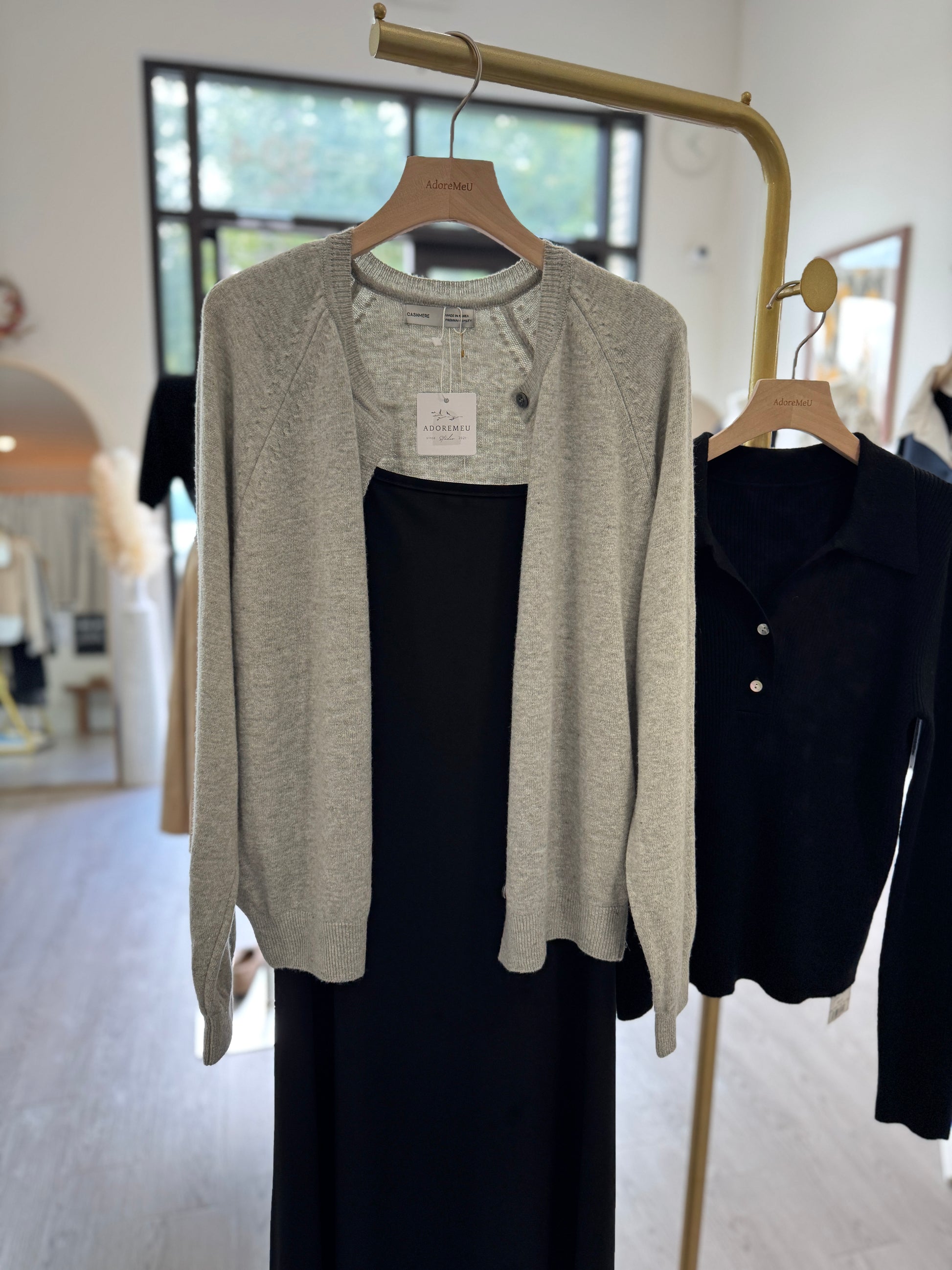 Washable Cashmere Cardigan - AdoreMeU