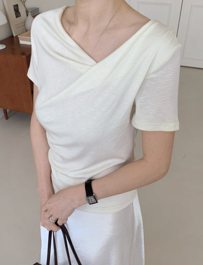 *Shirring T-shirt