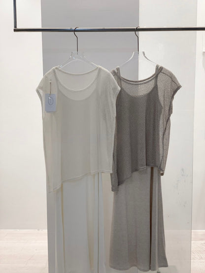 Soft Mesh Slip Dress Set (~7/24)