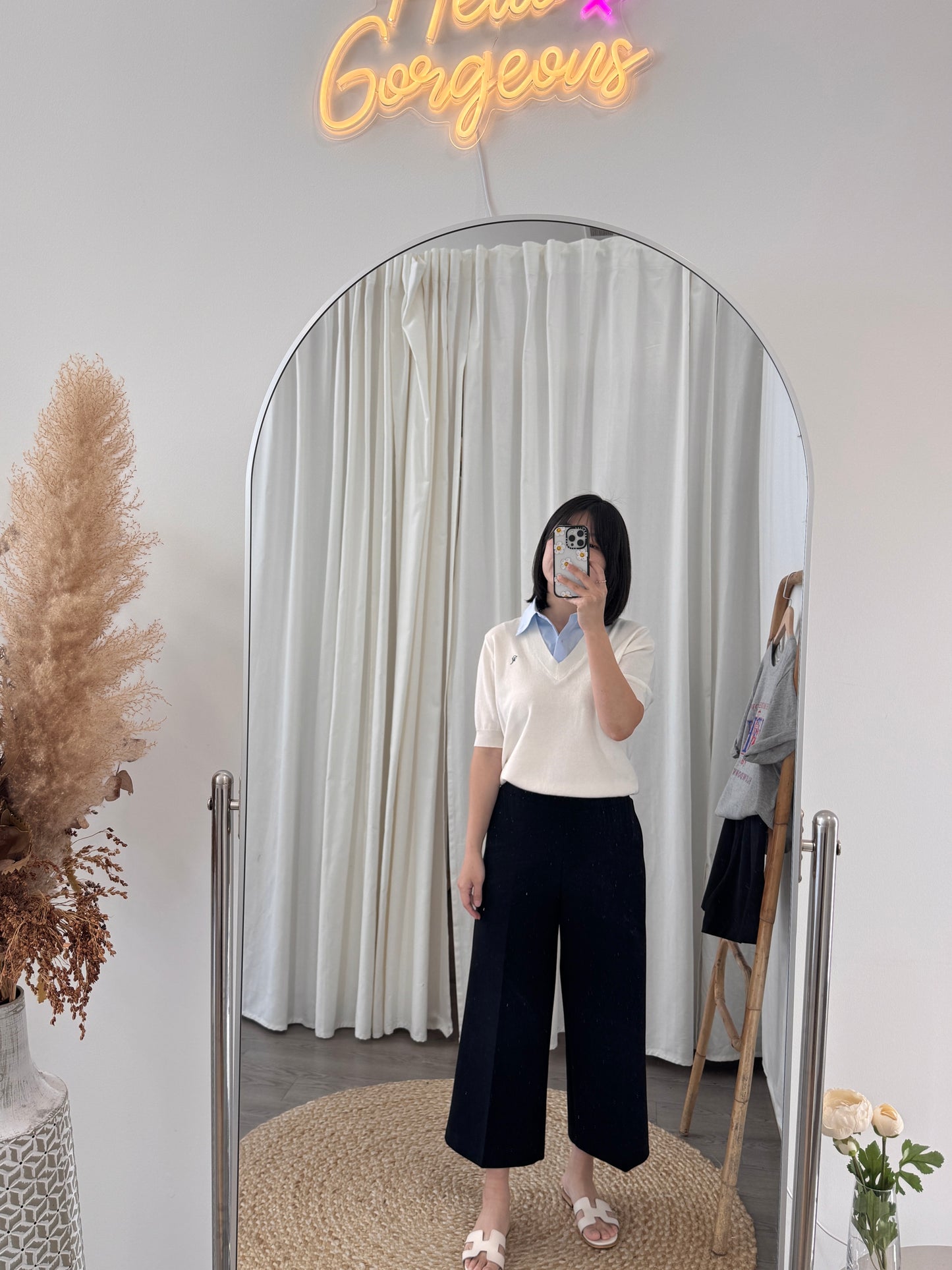 Stretch Cropped Pants