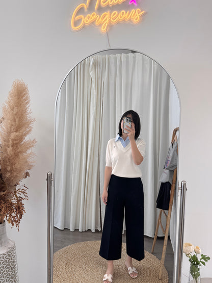 Stretch Cropped Pants