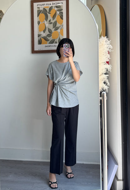 Twist Hem Tee - AdoreMeU