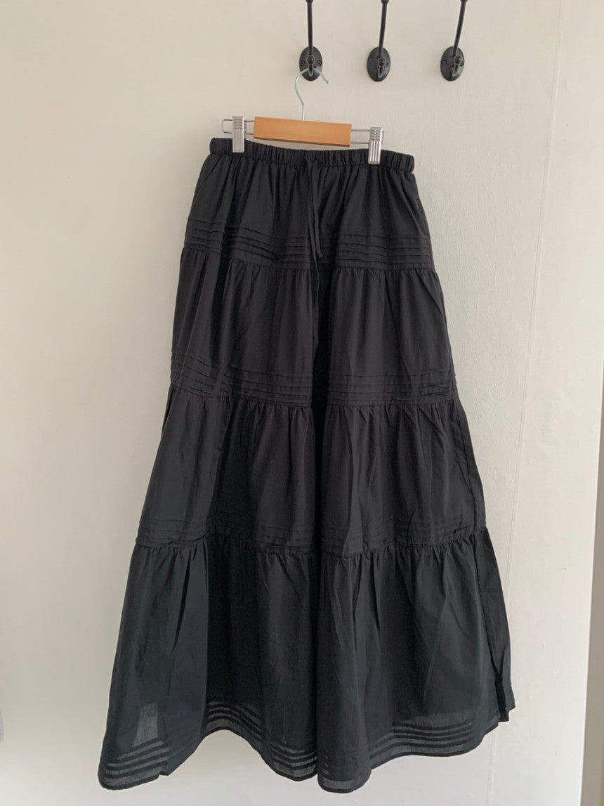 *Tiered Frill Maxi Skirt