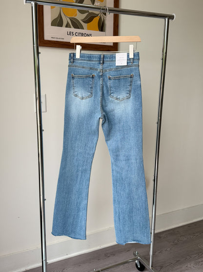 Unbalance Bootscut Denim - AdoreMeU