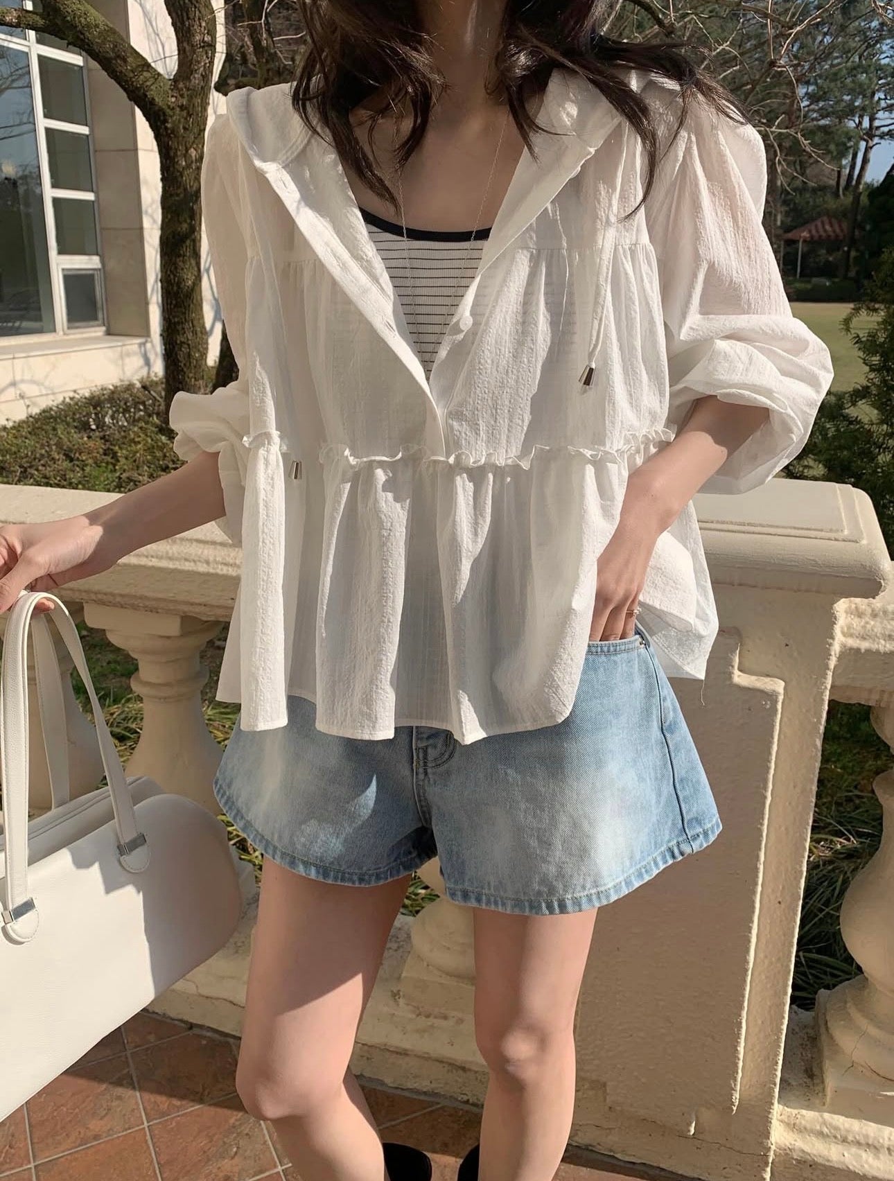 * Nana Hood Blouse