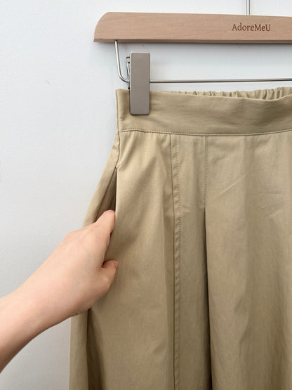 Pintuck A line Skirt