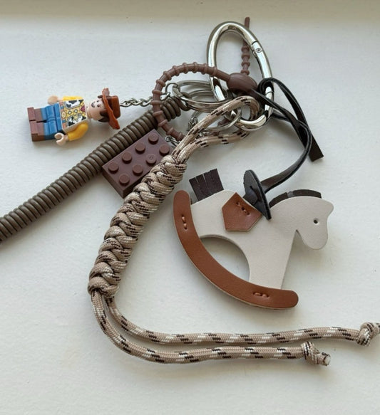 Cowboy Lego Keyring