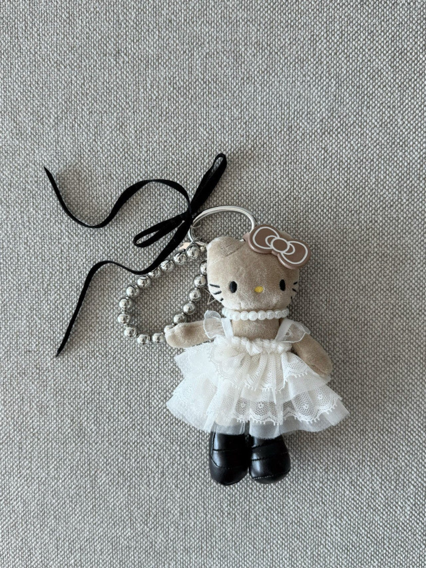 Catty Ballet Keyring