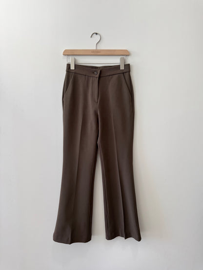 Capri Boots Cut Banding Slacks