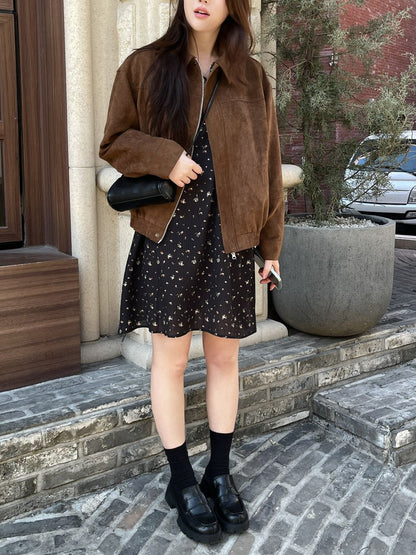 * Muhee Suede Jacket(차무희자켓)