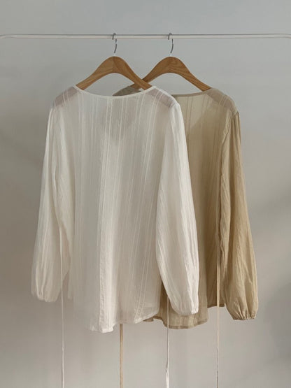 *Feminine Frill Blouse & Skirt Set