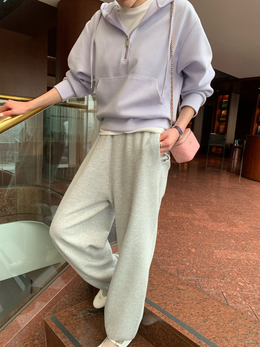 *파스텔 하프 집업 맞춤 제작