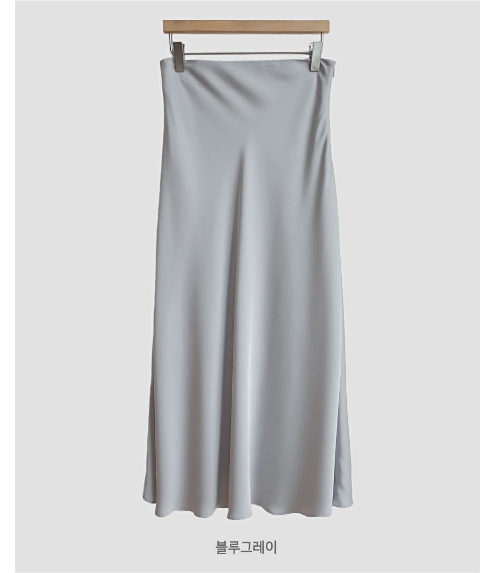 *Pastel Satin Mermaid Skirt