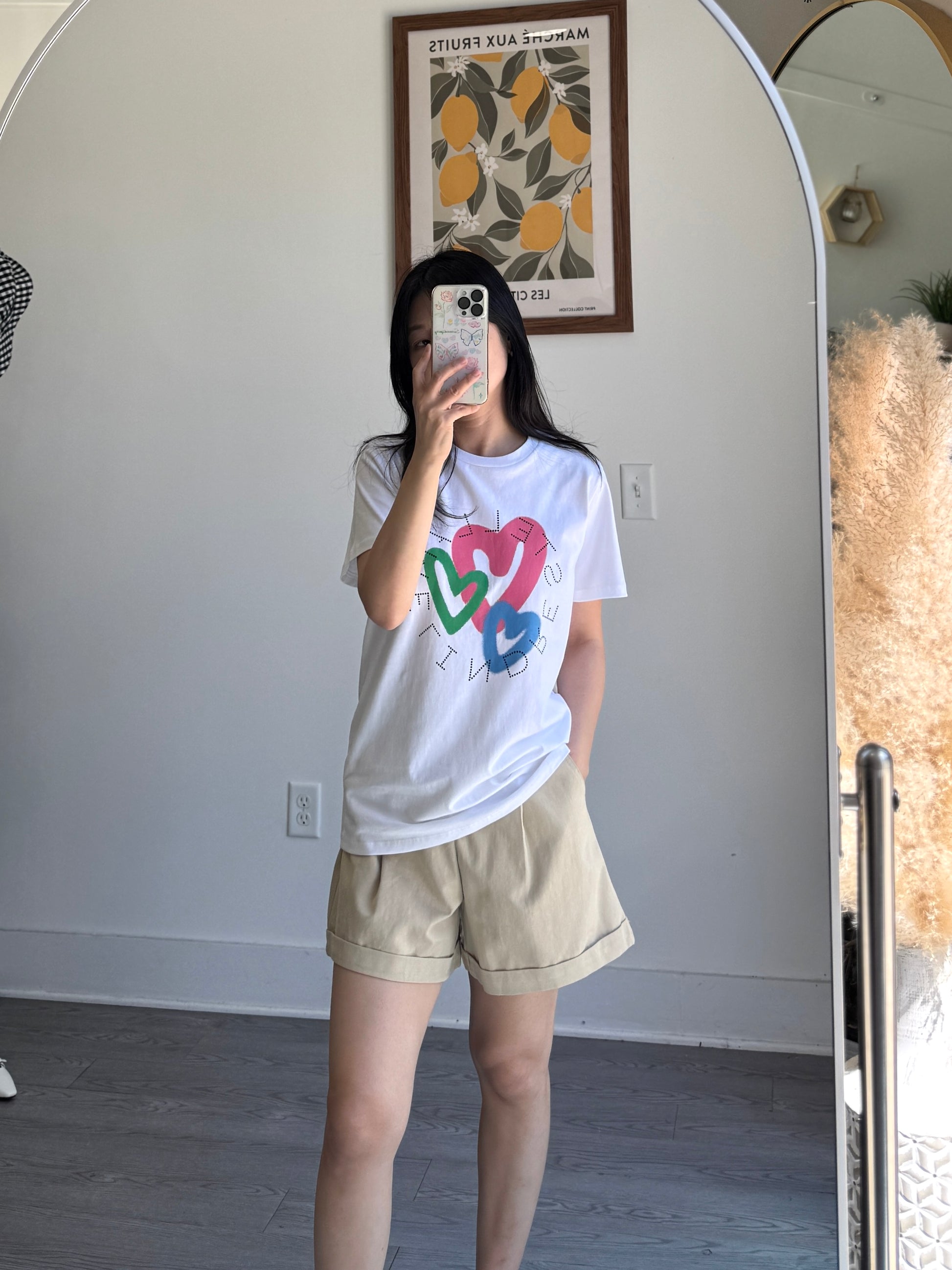 Three Hearts Tee - AdoreMeU