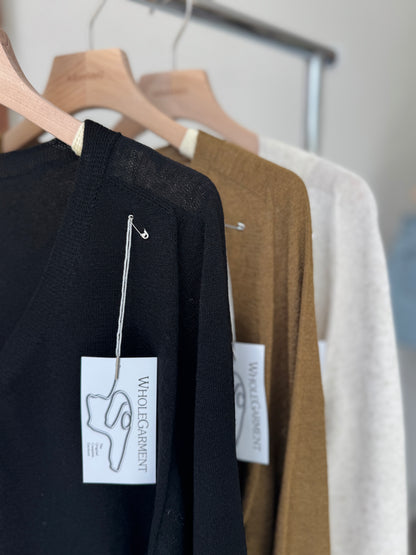 Linen Whole garment Cardigan(~9/8)