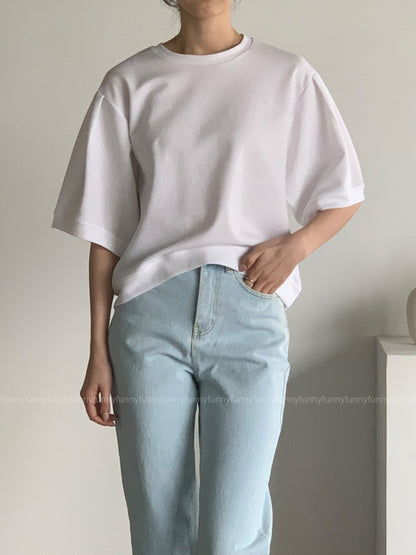 Puff Sleeve Round MTM - AdoreMeU