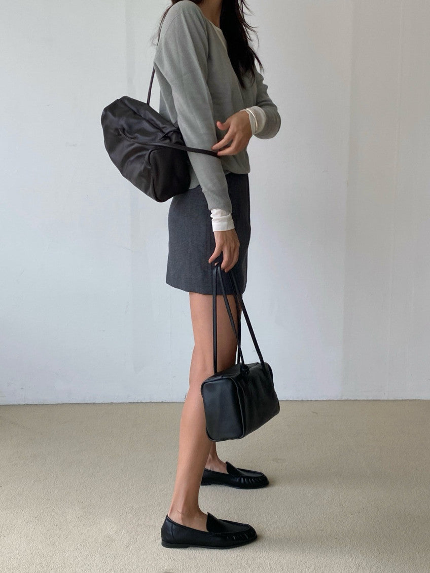 Cowhide Brick Bag